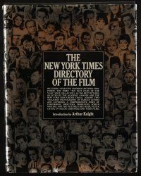6p293 NEW YORK TIMES DIRECTORY OF THE FILM hardcover book '71 illustrated index of actors & more!