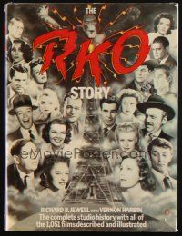 6p302 RKO STORY hardcover book '82 the complete illustrated studio history!