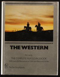 6p316 WESTERN hardcover book '83 The Complete Film Sourcebook in full-color!