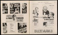 6p499 BROKEN LULLABY English pressbook '32 Lubitsch, Raphaelson, Lionel Barrymore, The Man I Killed