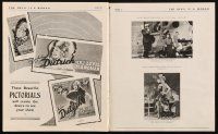 6p511 DEVIL IS A WOMAN English pressbook '35 Marlene Dietrich, Lionel Atwill, Josef von Sternberg