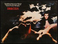 6p159 DRACULA trade ad '79 Bram Stoker, close up of vampire Frank Langella & sexy girl!