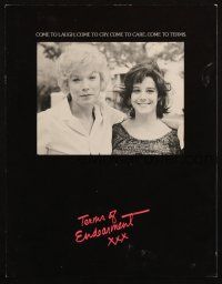 6p214 TERMS OF ENDEARMENT trade ad '83 great close up of Shirley MacLaine & Debra Winger!