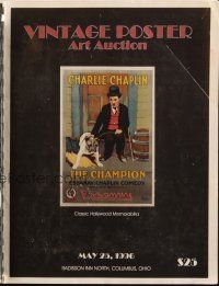 6p492 VINTAGE POSTER ART AUCTION 05/25/96 auction catalog '96 Classic Hollywood Memorabilia!