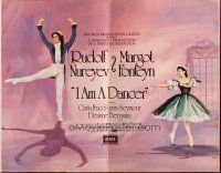 6p524 I AM A DANCER English pressbook '72 Rudolf Nureyev, Margot Fonteyn, art of dancing couple!