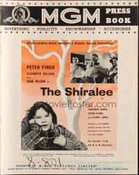 6p553 SHIRALEE English pressbook '58 Australian Peter Finch raises his daughter alone!
