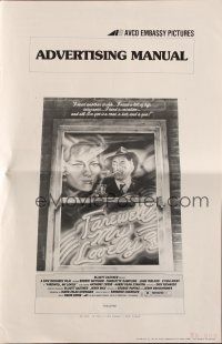 6p717 FAREWELL MY LOVELY pressbook '75 McMacken art of Charlotte Rampling & smoking Robert Mitchum