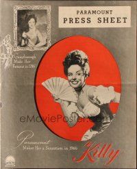 6p580 KITTY Australian pressbook '46 pretty Paulette Goddard & Ray Milland in historical England!