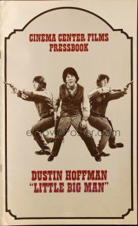 6p802 LITTLE BIG MAN pressbook '71 Dustin Hoffman, the most neglected hero in history, Arthur Penn