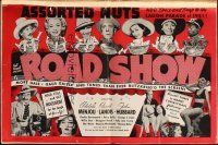 6p899 ROAD SHOW pressbook '41 Hal Roach musical comedy, Adolphe Menjou, Carole Landis