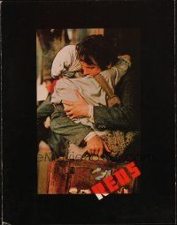 6p201 REDS trade ad '81 Warren Beatty as John Reed & Diane Keaton in Russia!