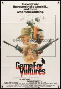 6k364 GAME FOR VULTURES English 1sh '79 there are those who kill & those who make a killing!