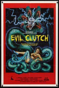 6k331 EVIL CLUTCH 1sh '88 Coralina C. Tassoni, sexy & creepy Zimic artwork, Troma horror!