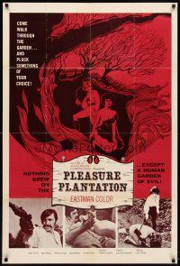 6k666 PLEASURE PLANTATION 1sh '70 Jerry Denby directed, pluck something of your choice!