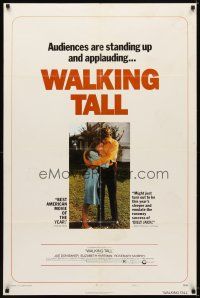 6k949 WALKING TALL style C 1sh '73 cool image of Joe Don Baker as Buford Pusser, classic!