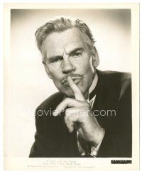 6m079 AND THEN THERE WERE NONE 8x10 still '45 great close up of Walter Huston shushing!