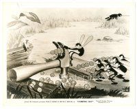 6m173 CAMPING OUT 8x10 still '34 Disney, wacky cartoon image of mosquitoes by hammer!