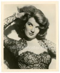 6m216 CORINNE CALVET 8x10 still '50s wonderful waist-high portrait of the sexy actress!