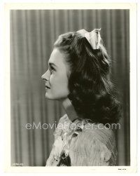 6m220 COURTSHIP OF ANDY HARDY 8x10 still '42 head & shoulders profile portrait of Donna Reed!