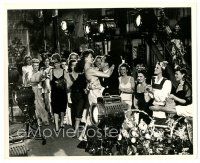 6m222 COVER GIRL 8x10 still '44 sexy girls watch Rita Hayworth & Lee Bowman kiss on the set!