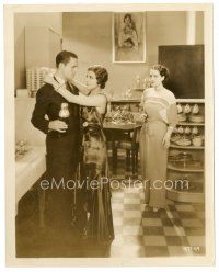 6m257 DIVORCEE 8x10 still '30 Norma Shearer is jealous of Robert Montgomery & Florence Eldridge!