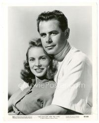 6m258 DOCTOR & THE GIRL 8x10 still '49 romantic portrait of Glenn Ford & pretty Janet Leigh!