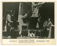 6m270 DON'T KNOCK THE ROCK 8x10 still '57 Bill Haley & His Comets performing on stage!