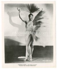 6m309 FLAME OF PARIS 8x10 still R50s great full-length c/u of Josephine Baker in wild outfit!