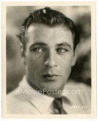 6m346 GARY COOPER 8x10 still '20s super young close portrait of the handsome movie legend!