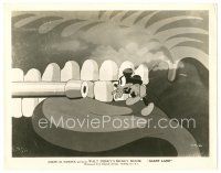 6m360 GIANTLAND 8x10 still '33 Disney, cartoon image of Mickey Mouse in gigantic mouth!