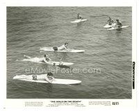 6m367 GIRLS ON THE BEACH 8x10 still '65 great images of surfers hanging out on their boards!