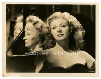 6m388 GREER GARSON 8x10 still '30s great close up of the pretty actress by cool mirror!