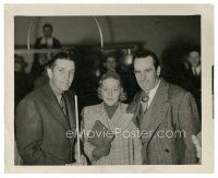 6m393 HAROLD LLOYD 8x10 still '40s with his wife & World Pocket Billiards Champion Ralph Greenleaf