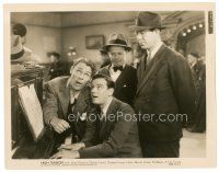 6m406 HIGH TENSION 8x10 still '36 two men watch Brian Donlevy & Norman Foster sing at piano!