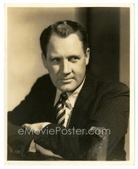 6m432 IAN HUNTER 8x10 still '30s great close portrait in suit & tie by Elmer Fryer!