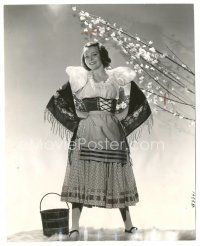 6m453 JANE BRYAN 7.5x9.5 news photo '39 great full-length St. Patrick's Day portrait by Hurrell!