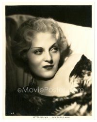 6m517 KETTI GALLIAN 8x10 still '30s super close up of the sexy blonde actress!