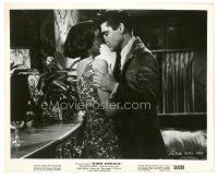 6m522 KING CREOLE 8x10 still '58 close up of Elvis Presley about to kiss Carolyn Jones!