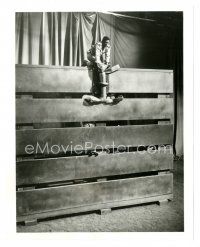 6m539 LAND OF THE GIANTS TV 7.25x9.25 still '68 great FX image of top stars penned in giant crate!