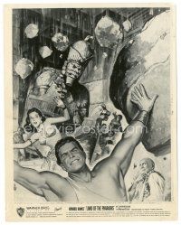 6m540 LAND OF THE PHARAOHS 8x10 still '55 cool art of Jack Hawkins & Joan Collins, Howard Hawks