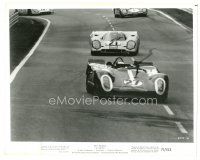 6m552 LE MANS 8x10 still '71 cool image of Steve McQueen's car racing on the track!