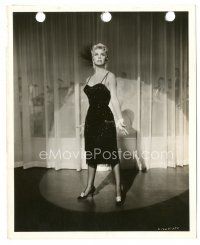 6m590 LOVE ME OR LEAVE ME 8x10 key book still '55 sexy Doris Day as Ruth Etting in spotlight!