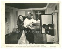 6m605 MAD MISS MANTON 8x10 still '38 Barbara Stanwyck grabs woman who found dead body in fridge!