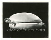6m653 MEMORY TRICKS deluxe 8x10 still '41 Pete Smith, wacky dentist in a giant bun, Memory Rhymes!