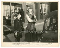 6m689 NO SAD SONGS FOR ME 8x10 still R63 close up of Margaret Sullavan with young Natalie Wood!