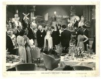 6m693 NOTHING SACRED 8x10 still '37 Fredric March carries unconscious Carole Lombard at party!