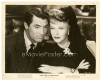 6m703 ONCE UPON A HONEYMOON 8x10 still '42 great close up of pretty Ginger Rogers & Cary Grant!
