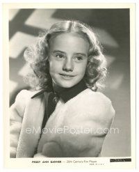 6m724 PEGGY ANN GARNER 8x10 still '40s head & shoulders portrait of the child actress!