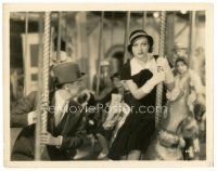 6m741 POSSESSED 8x10 still '31 young Wallace Ford with sexy Joan Crawford on carousel!