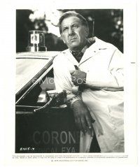 6m756 QUINCY M.E. TV 8x10 still '78 Jack Klugman as the crusty medical examiner!